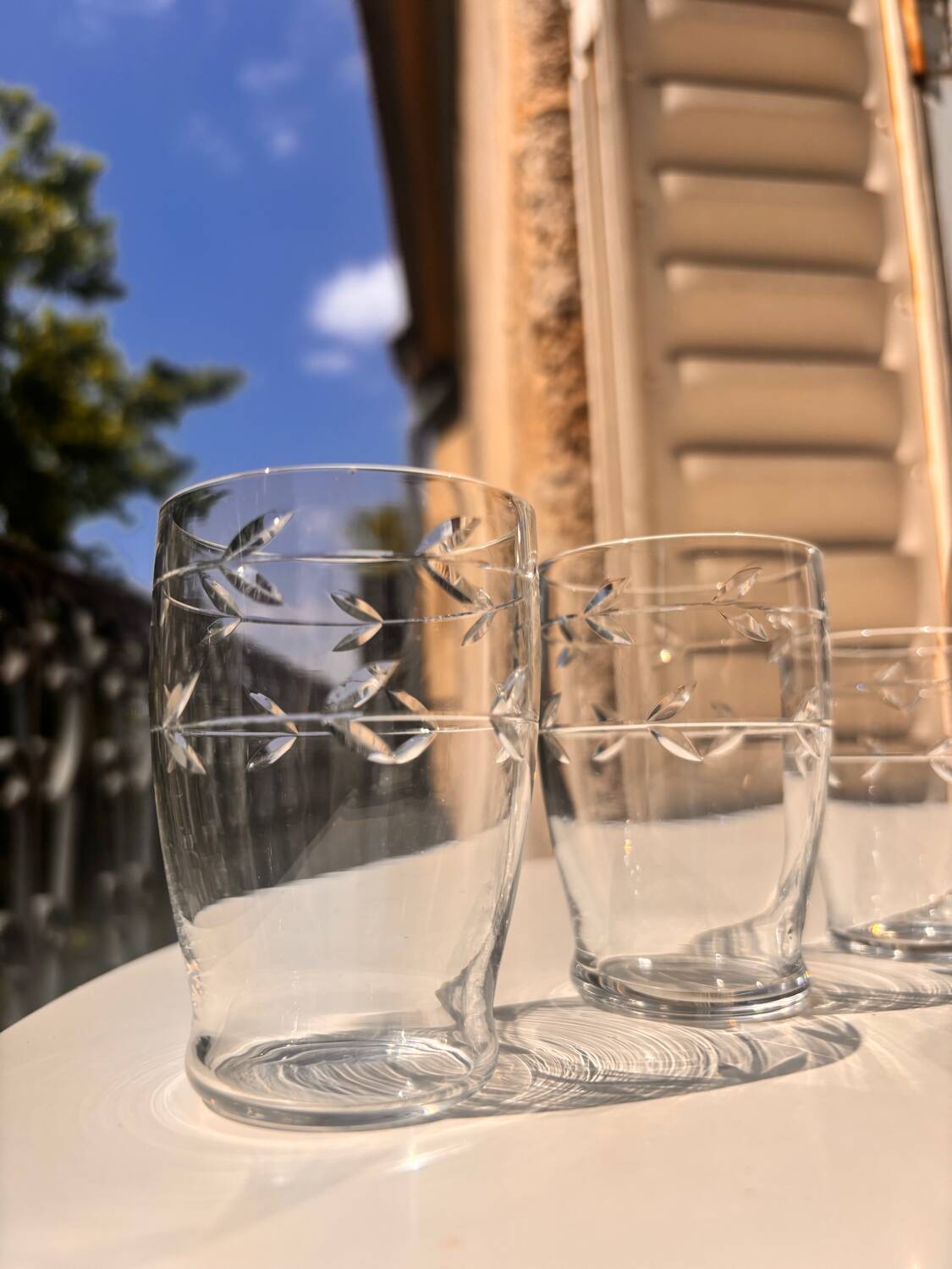 Porto service Baccarat 7p. M. Longchamp