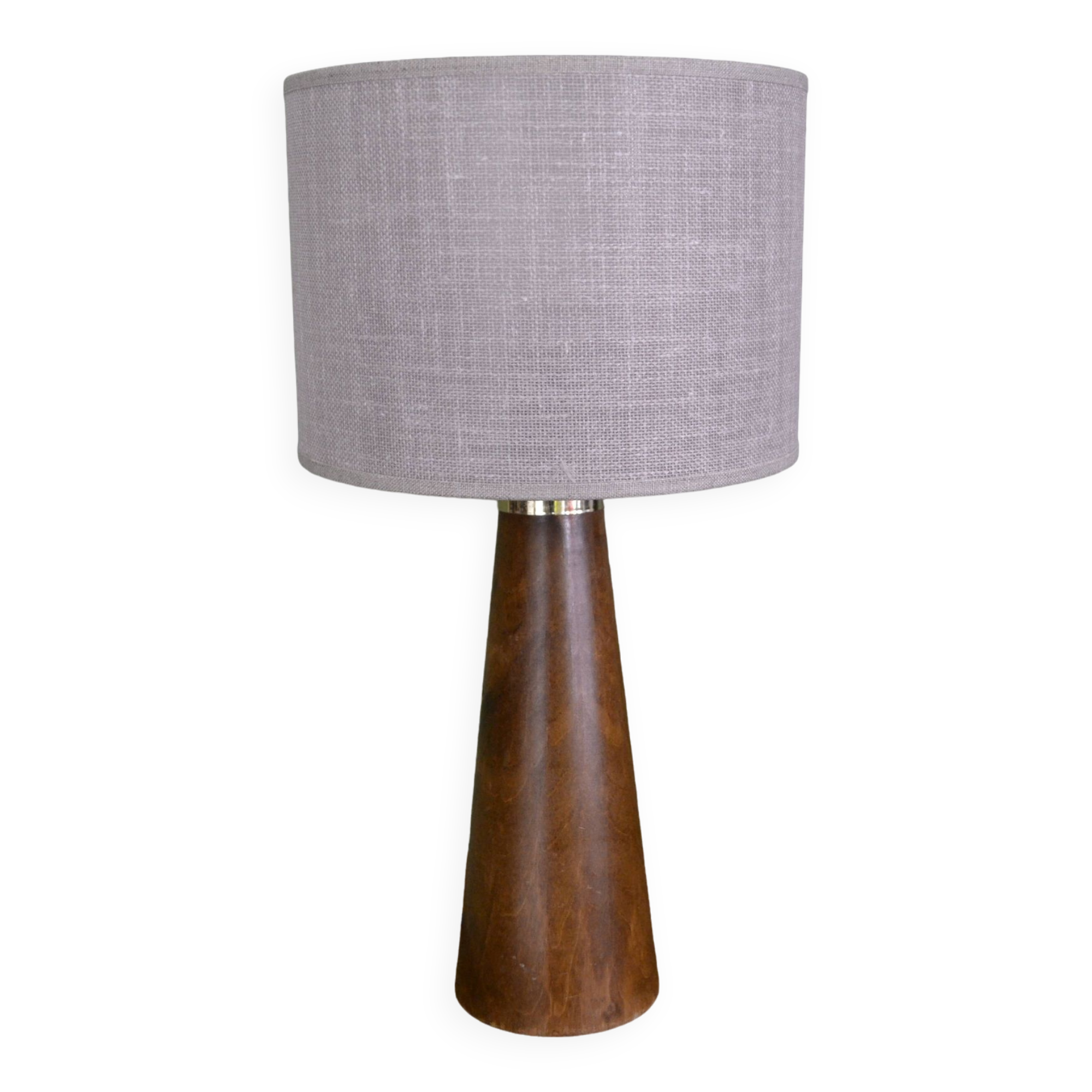 Wooden table lamp