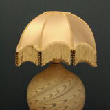 Glass lamp with light base ab fayette