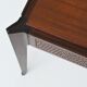 Table basse italienne de style Vittorio Dassi en acajou, Italie, 1960