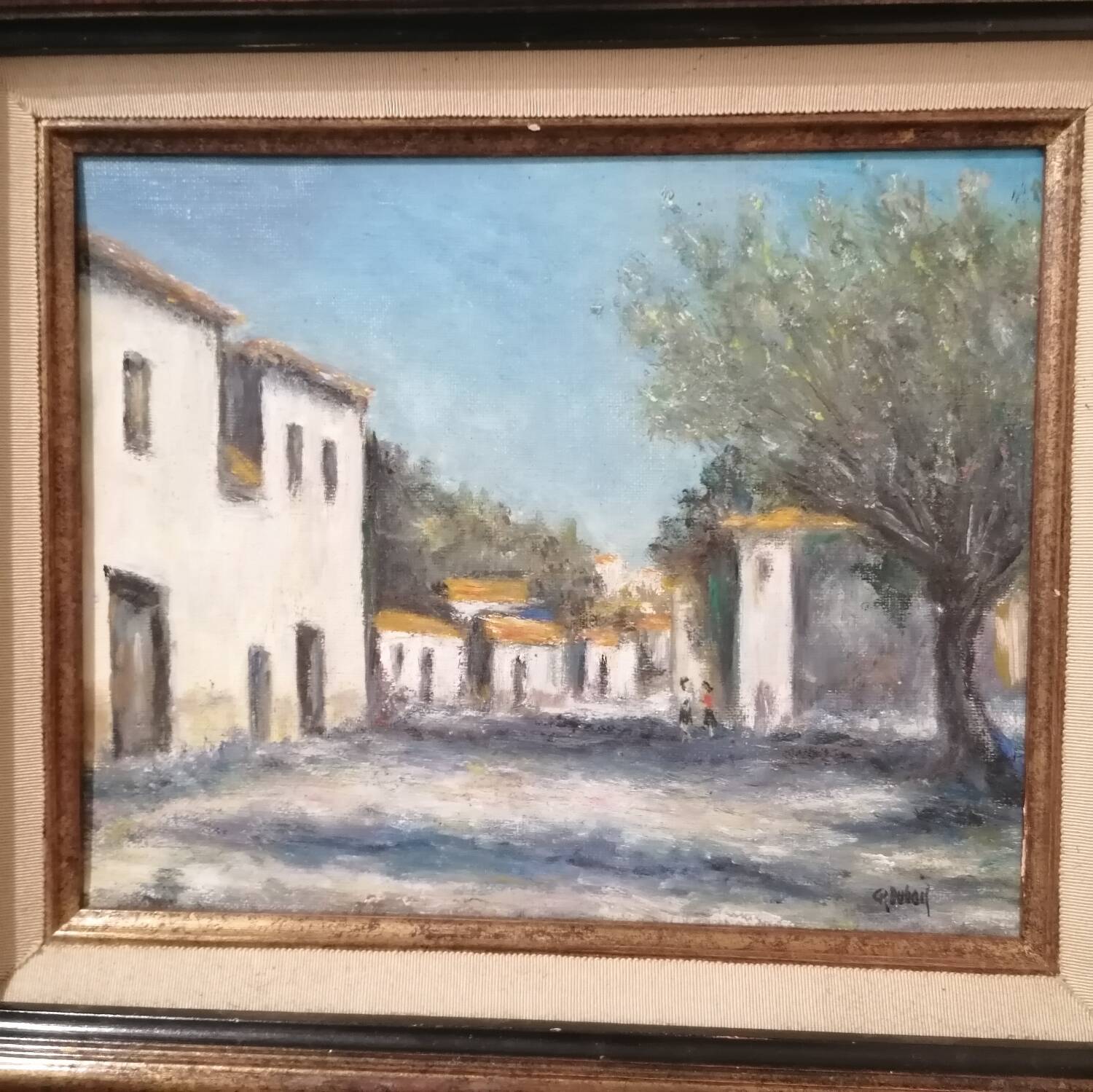 Oil painting on canvas Raphael Dubois