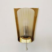 Brass Wall Lamp by Wilhelm Wagenfeld for Peill und Putzler