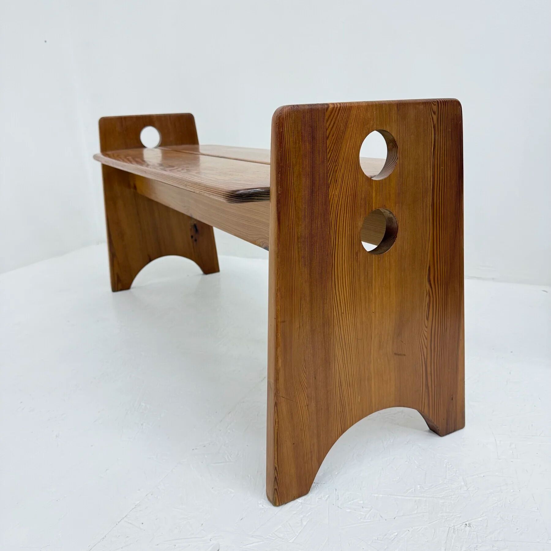 Mid-century modern bench by Gilbert Marklund for Furusnickarn AB, 1960s