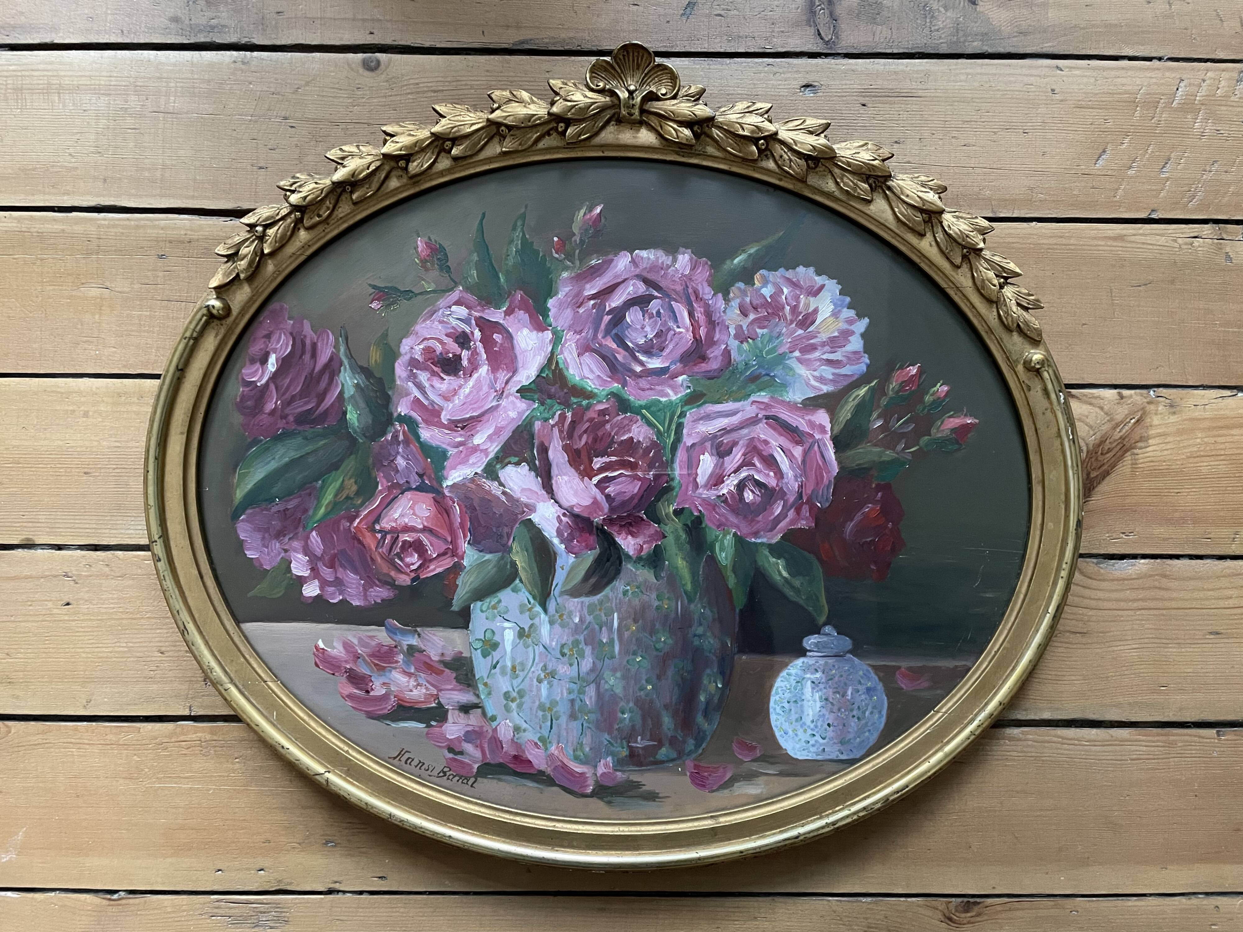 Old still life painting