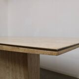 travertine table