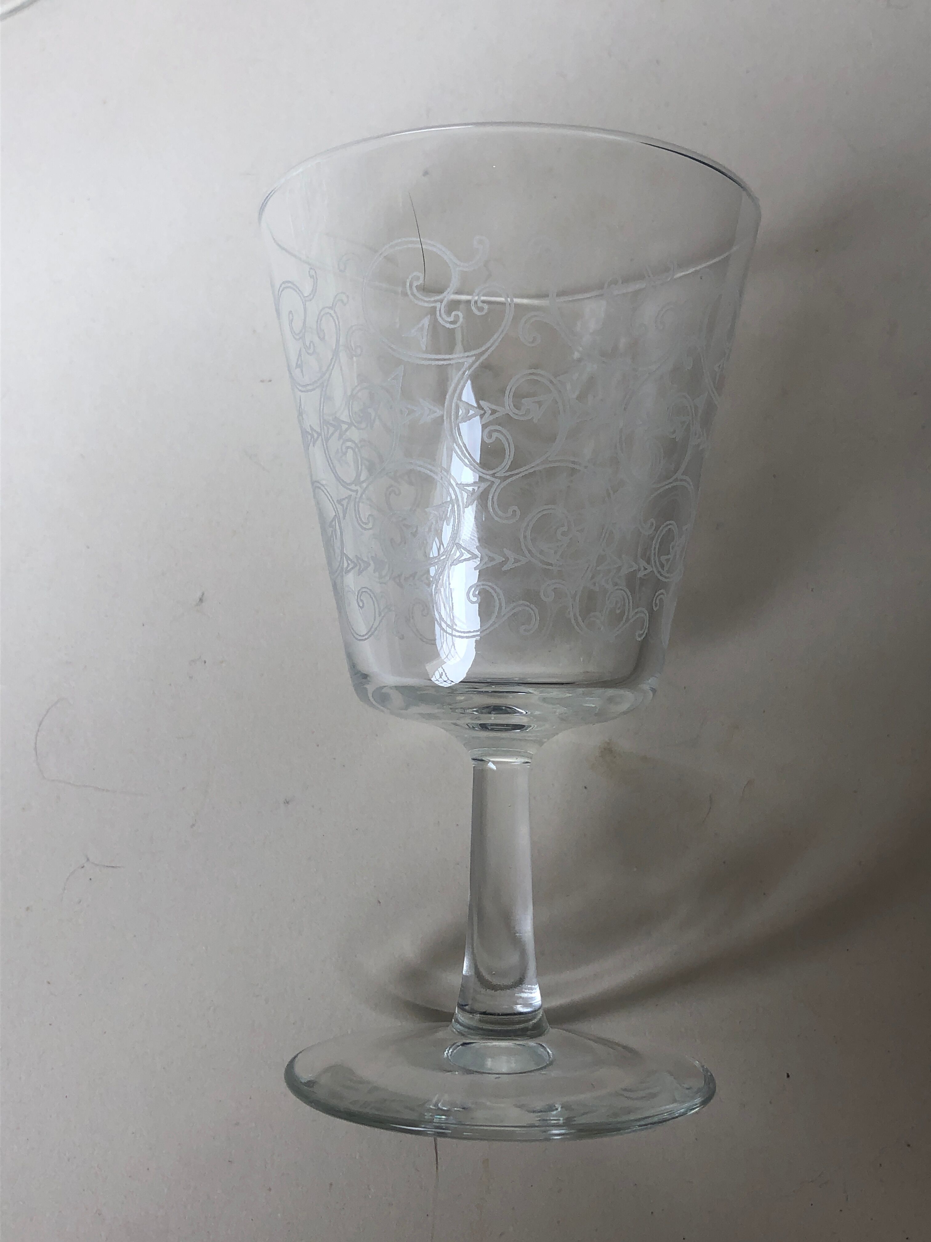 Set of 12 glass