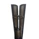 Polish brutalist wall lamp, 1970s