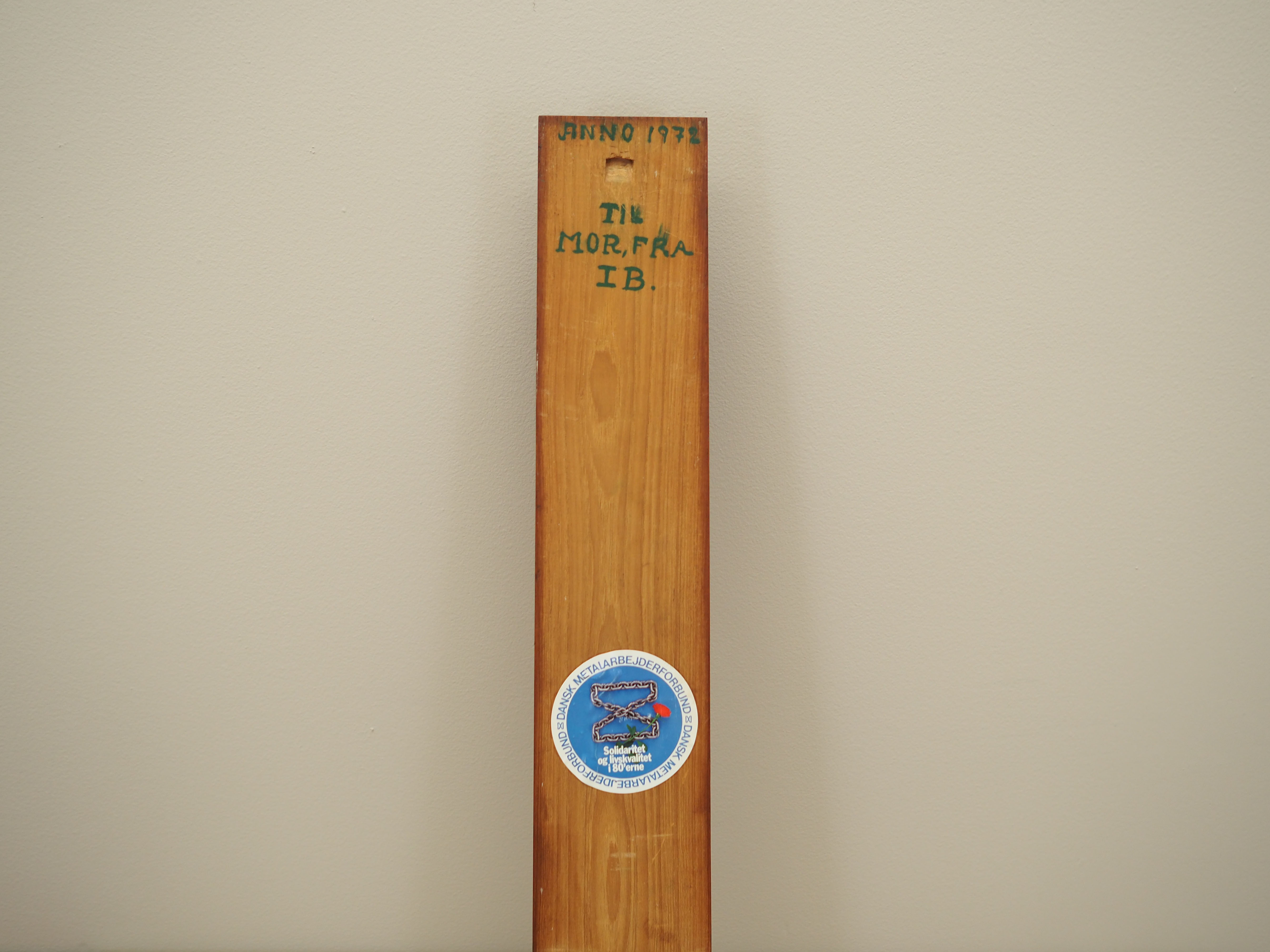 Wall ornament, Danish design, 1970s, production: Denmark
