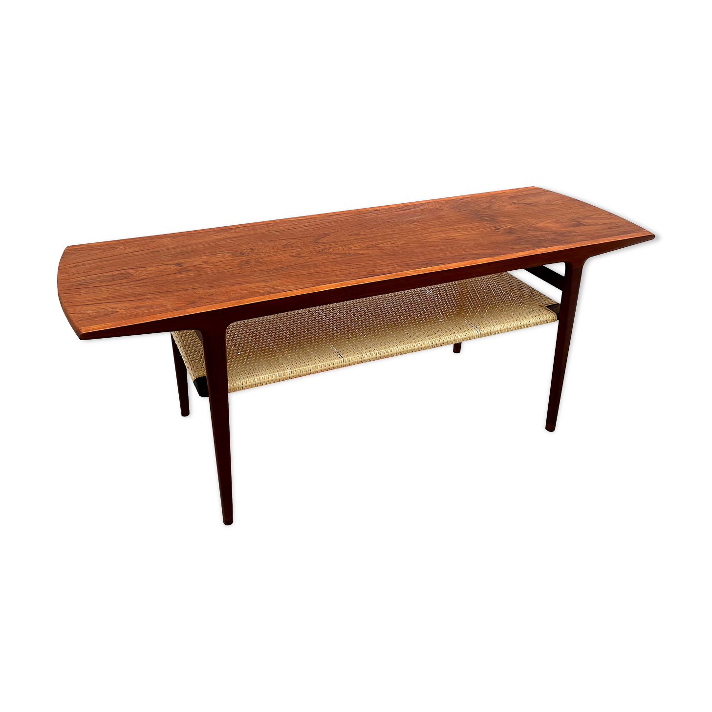 Danish coffee table in teak 1950