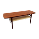 Table basse danoise en teck 1950