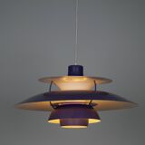 Danish vintage pendant lamp PH 5 by Poul Henningsen, Louis Poulsen, 1958