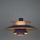 Danish suspension PH 5 by Poul Henningsen, Louis Poulsen, 1958