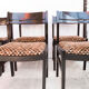 Lot de 4 chaises en teck 1960