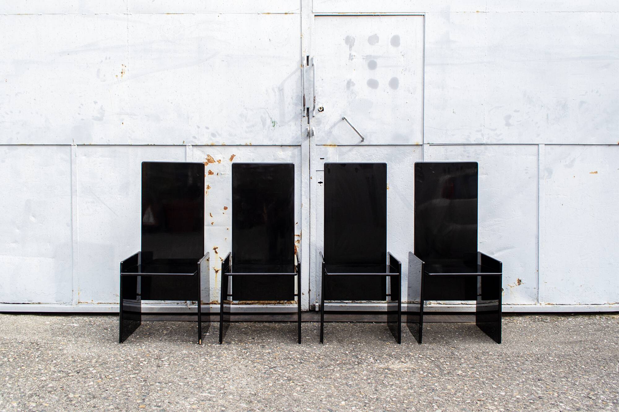 Kazuki Chairs by Kazuhide Takahama for Simon Gavina, 1970, Set of 4