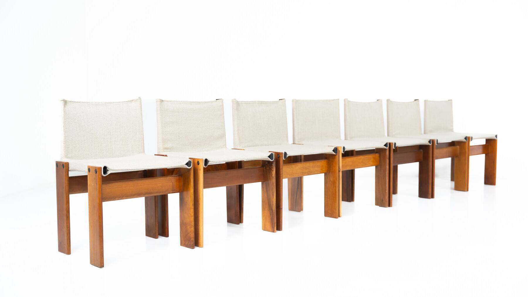 Monk Chair by Afra and Tobia Scarpa for Molteni, 1970 - Sold individually