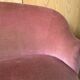 Velvet sofa