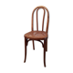 Chaise bistrot en bois courbé et cannage début XXème
