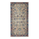 Handmade Turkish Rug for Bohemian and Classic Interiors. Vintage Floral Design Accent Rug