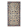 Handmade Turkish Rug for Bohemian and Classic Interiors. Vintage Floral Design Accent Rug
