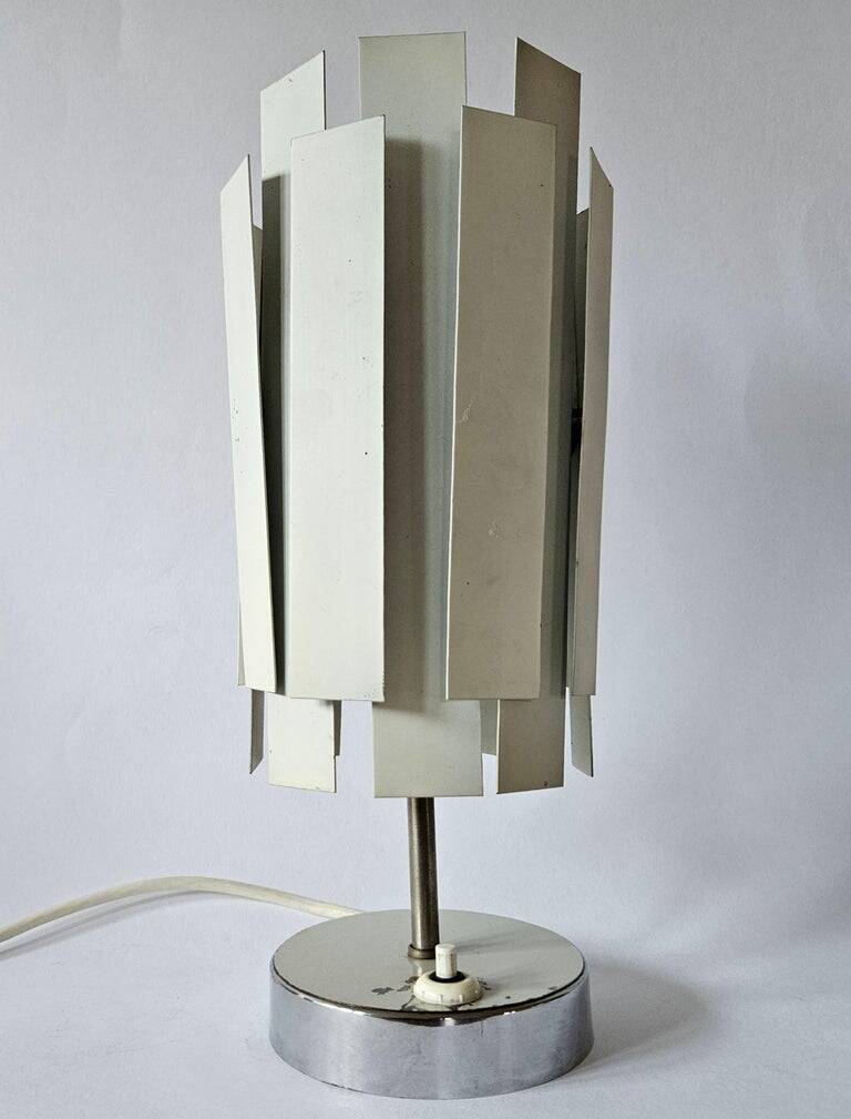 Very rare mid-century table lamp in the style of Max Sauze, France, 1970s