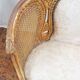 Paire de fauteuils corbeille