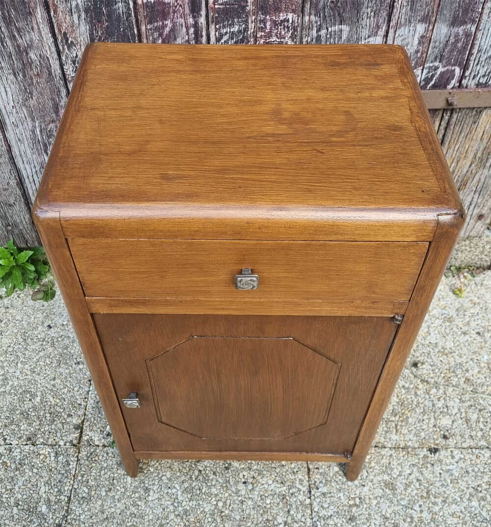 Storage cabinet of floor, wood, vintage, 50s