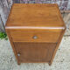 Storage cabinet of floor, wood, vintage, 50s