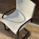 Vintage cantilever chair (sled base)