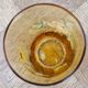 Art Nouveau enamelled glass with floral decoration - tumbler