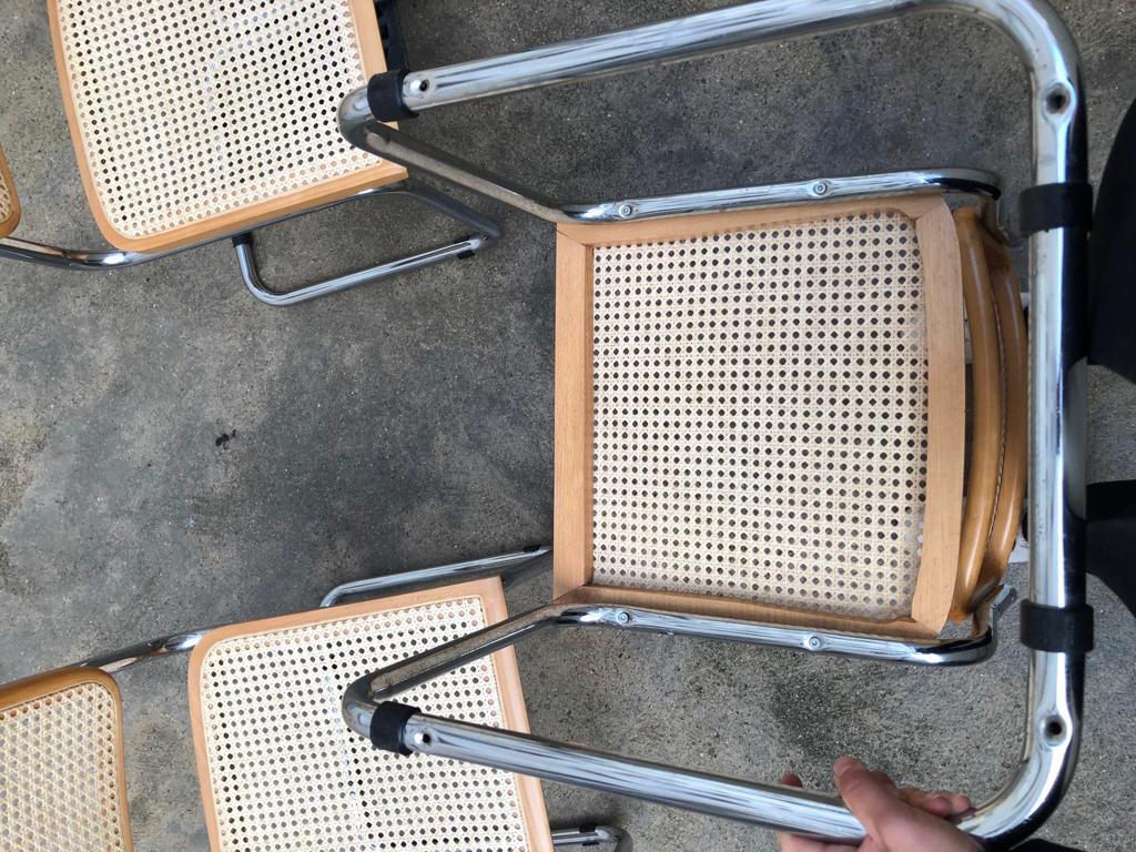 Chairs B32 by Marcel Breuer