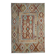 Handmade Kilim Rug, Wool Geometric Flatweave Carpet 297x193cm