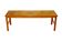 Minimalist teak bench, Sweden, 1960