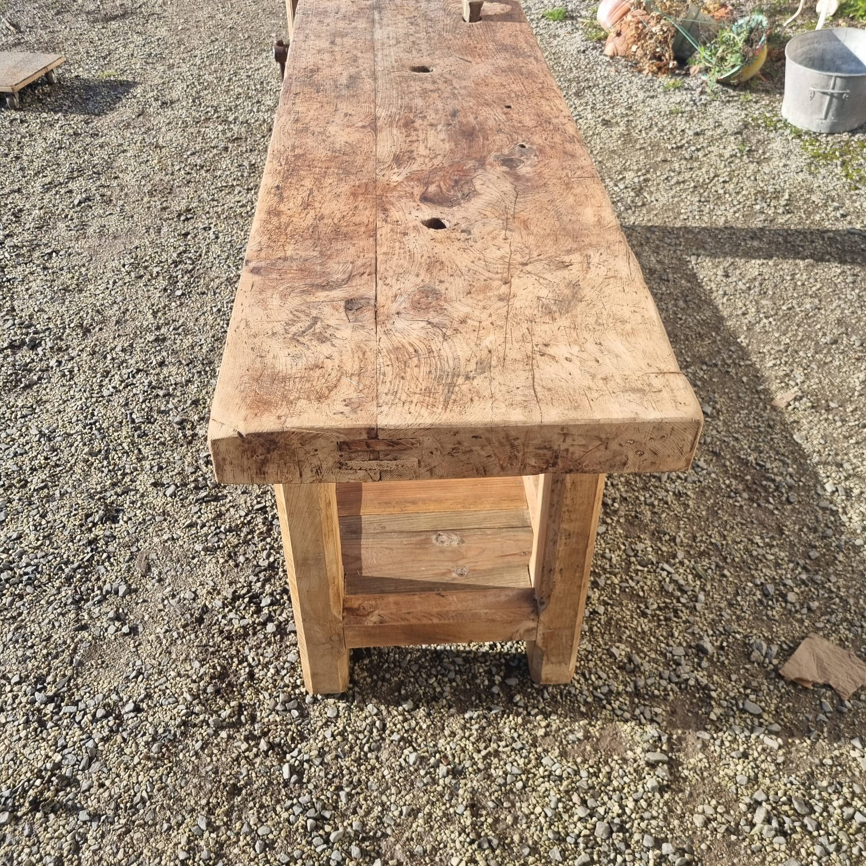 Solid oak table