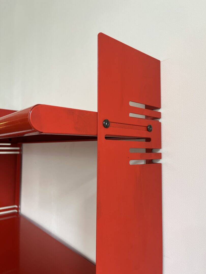 Unité murale rouge italienne, 1970