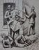 Jean HELION : Lecteurs de journaux - Lithographie originale signée