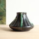Thulin Airain flamed stoneware vase with handles, Belgium, Art Deco period