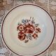 6 mismatched antique soup plates