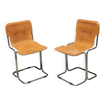 Pair of "Calla" chairs, Antonio Ari Colombo for Arflex, 1970