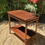 Console d'appoint à roulettes - rénovée