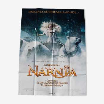Affiche cinéma originale "le monde de Narnia" 120 x 160