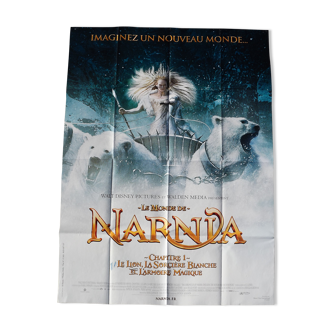 Affiche cinéma originale "le monde de Narnia" 120 x 160