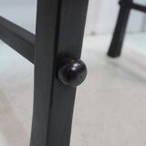 Chinese pull out tables in lase black