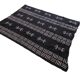 Vintage fabric from Mali black and white - 157 x 210 cm