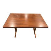 Scandinavian teak extendable table in the 1970s