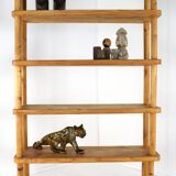 Pine bookcase 'Mennersbech'