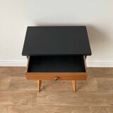 Vintage bedside - compass feet