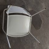 Vintage garden metal armchair