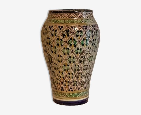 Vase tunisien milieu du XXème. Nabeul