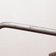 Chair, wood, handle and smoked metal