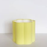 Plain flower-shaped lampshade Flora "Chick Yellow"